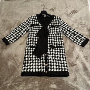 Coco tweed bow dress (for petite)